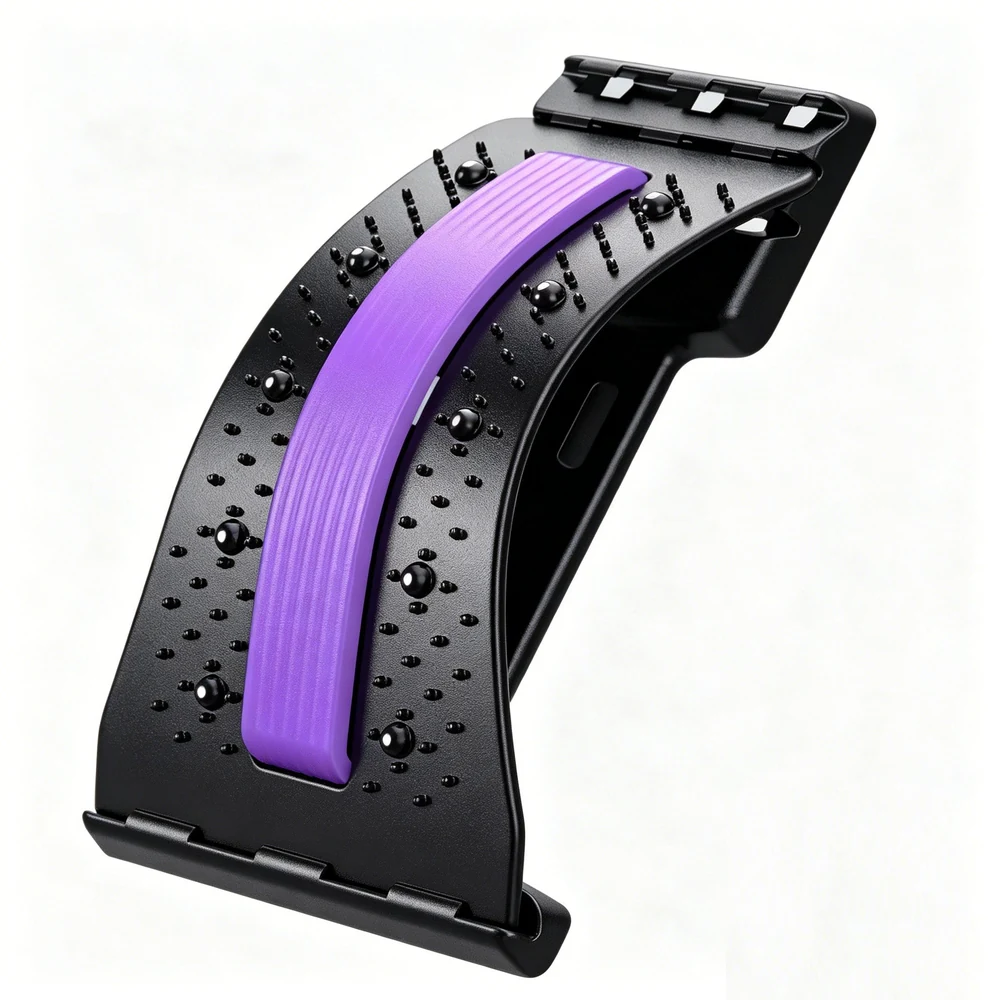 Alongador lombar roxo